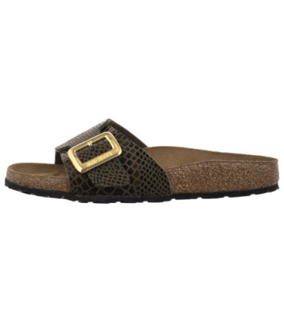 Birkenstock Catalina Cushion Buckle Shiny Snake Sage 1030320 (BK317-b) Moteriški batai/šlepetės