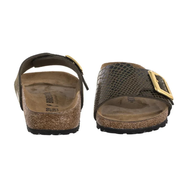 Birkenstock Catalina Cushion Buckle Shiny Snake Sage 1030320 (BK317-b) Moteriški batai/šlepetės