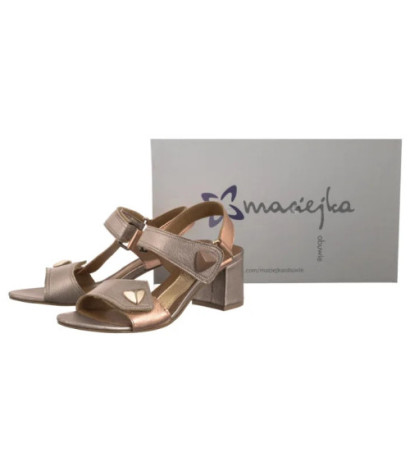 Maciejka Złote 07025-25/00-1 (MA1405-b) sandalai
