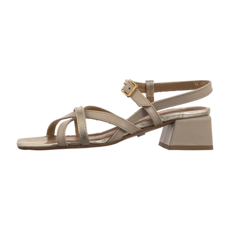 Maciejka Beżowe/Złote 06959-25/00-1 (MA1406-a) bateliai