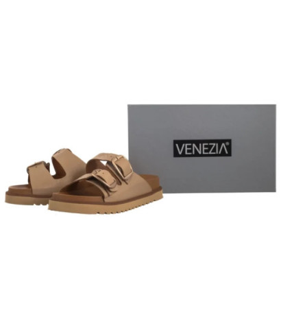 Venezia Beżowe R008LEBEOBK144 (VE850-a) Moteriški batai/šlepetės