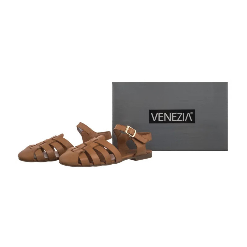 Venezia Brązowe G044LEBROBS129 (VE856-a) sandalai