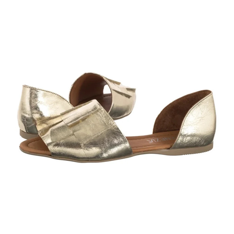 Venezia Złote A034LEGOOBS028 (VE852-c) sandalai