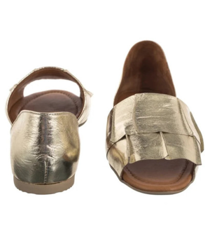 Venezia Złote A034LEGOOBS028 (VE852-c) sandalai