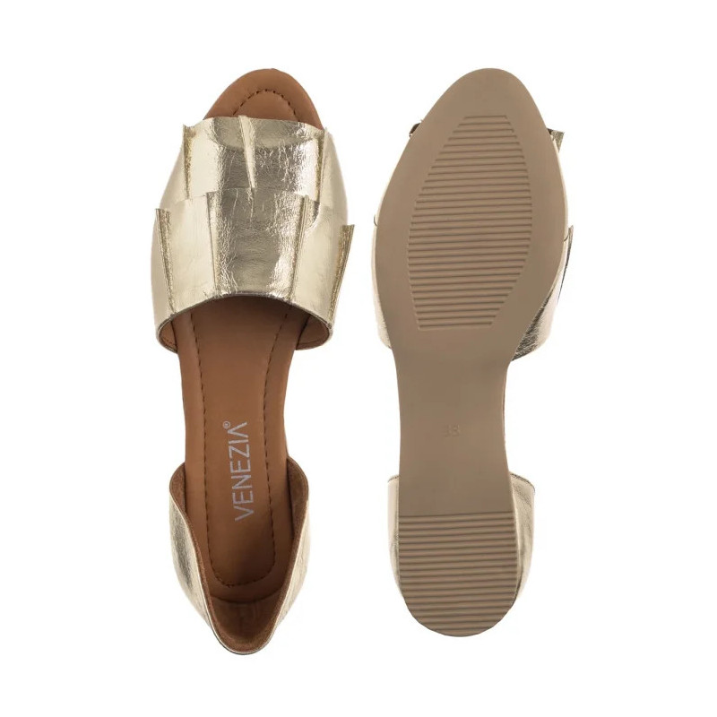 Venezia Złote A034LEGOOBS028 (VE852-c) sandalai