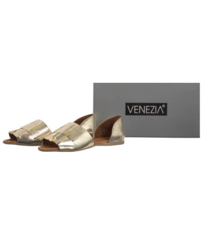 Venezia Złote A034LEGOOBS028 (VE852-c) sandalai