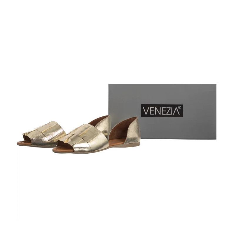 Venezia Złote A034LEGOOBS028 (VE852-c) sandalai