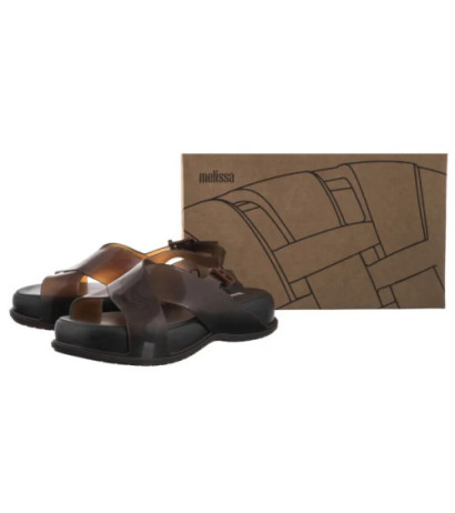 Melissa Mare Platform AD 36047/BH666 Brown/Black (ML378-a) sandalai