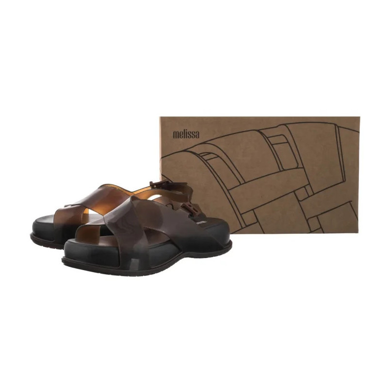 Melissa Mare Platform AD 36047/BH666 Brown/Black (ML378-a) sandalai