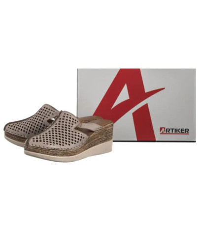 Artiker Szare 56C0937 (AR173-a) Moteriški batai/šlepetės
