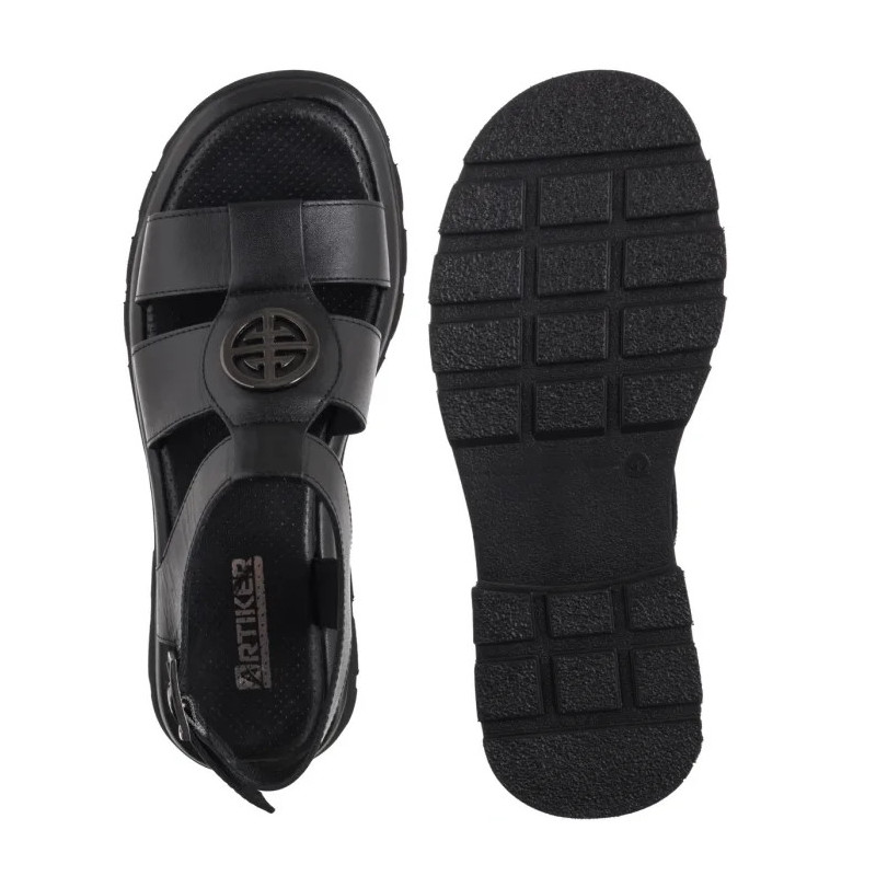 Artiker Czarne 56C0690 (AR174-a) sandalai