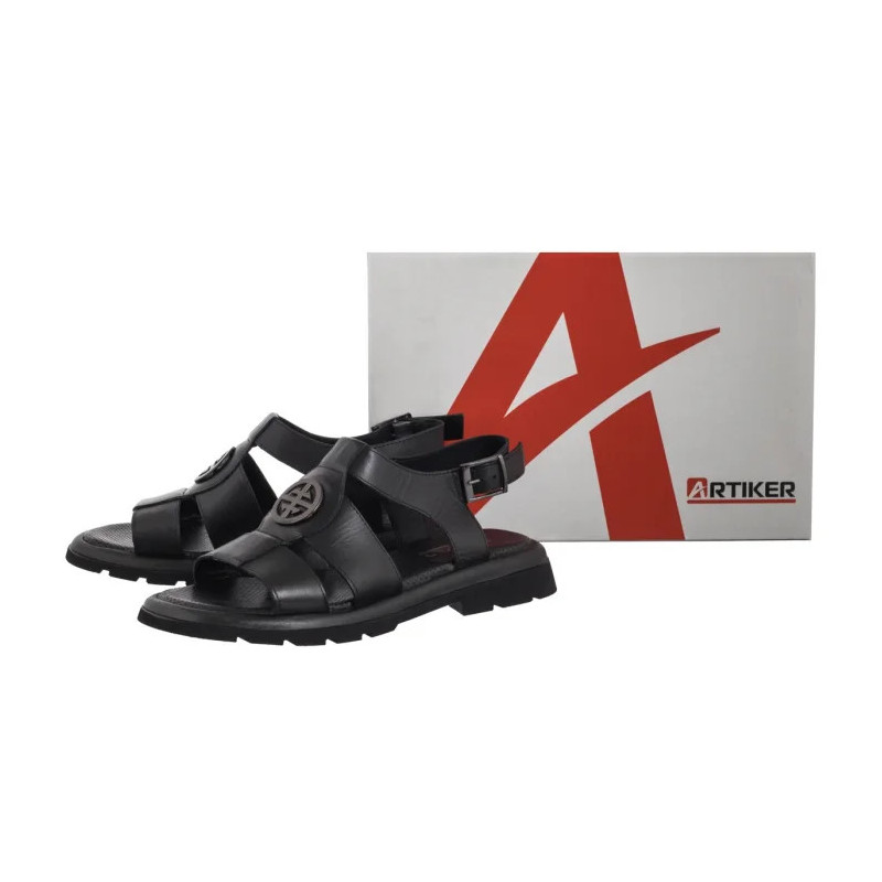 Artiker Czarne 56C0690 (AR174-a) sandalai