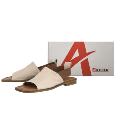 Artiker Beżowe 54C0857 (AR175-a) sandalai