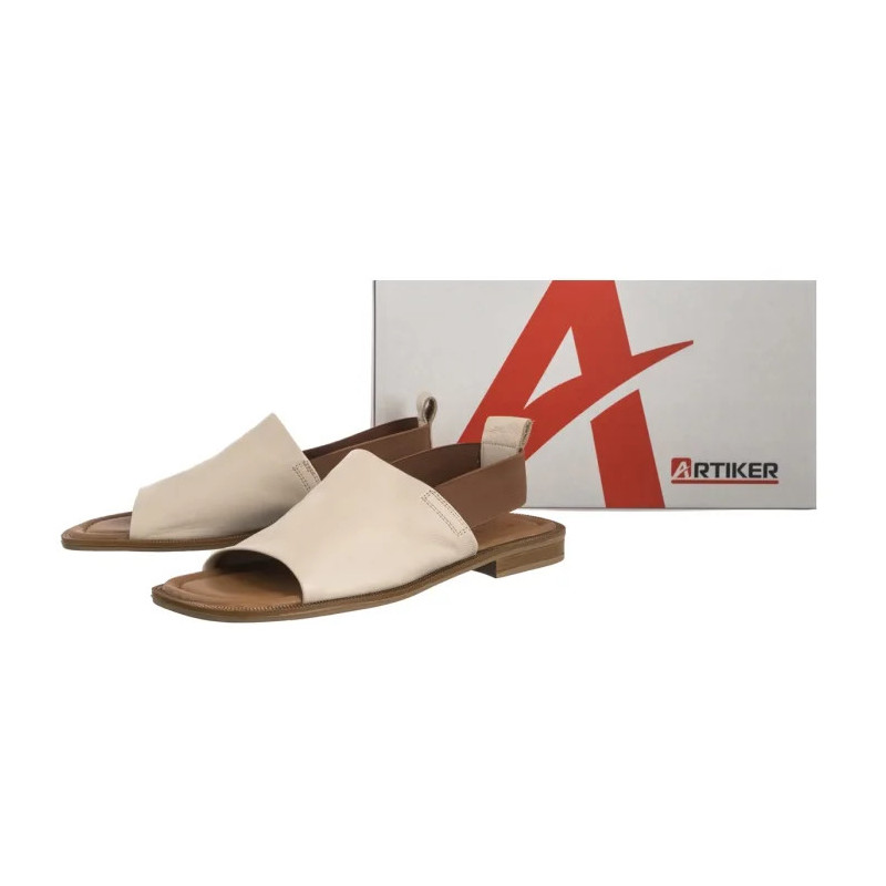 Artiker Beżowe 54C0857 (AR175-a) sandalai