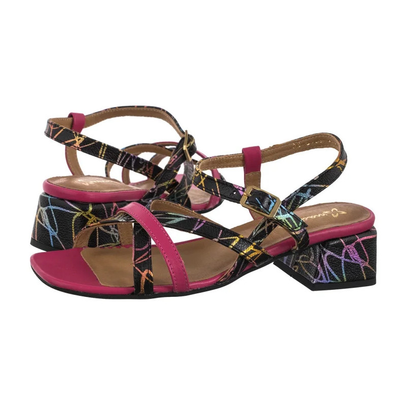 Maciejka Różowe+Czarne 06959-39/00-1 (MA1406-b) bateliai