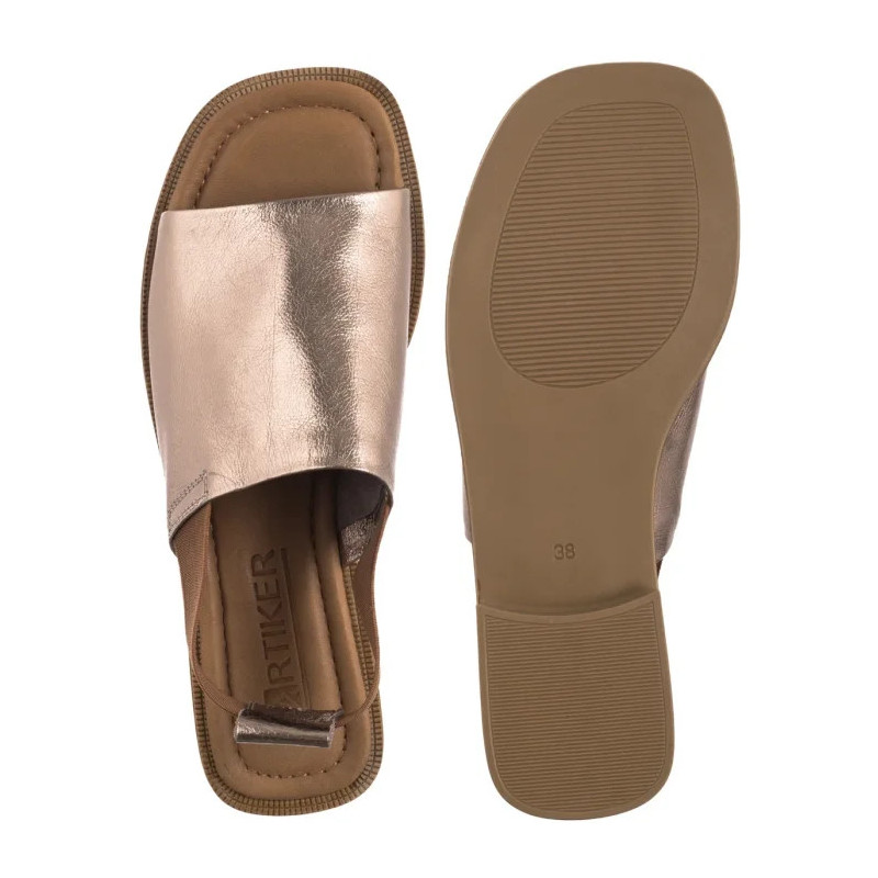 Artiker Ciemnozłote 54C0859 (AR175-b) sandalai