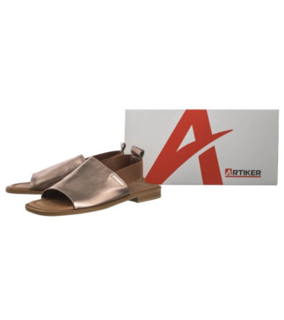 Artiker Ciemnozłote 54C0859 (AR175-b) sandalai