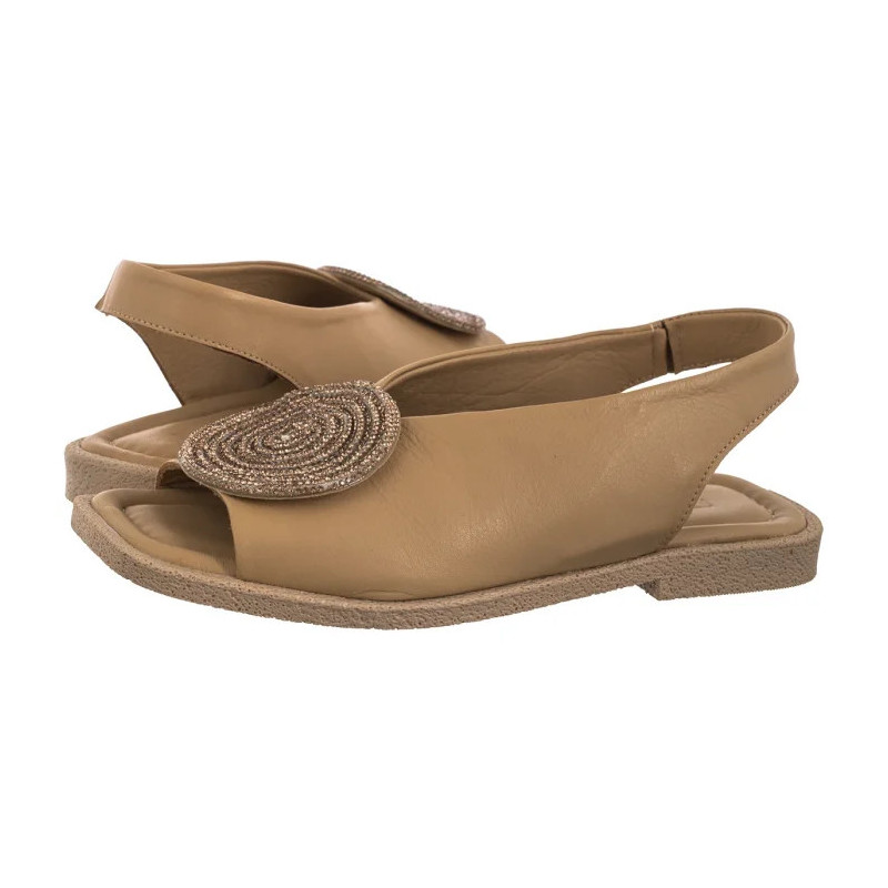 Artiker Beżowe 54C0865 (AR177-a) sandalai