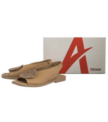 Artiker Beżowe 54C0865 (AR177-a) sandalai