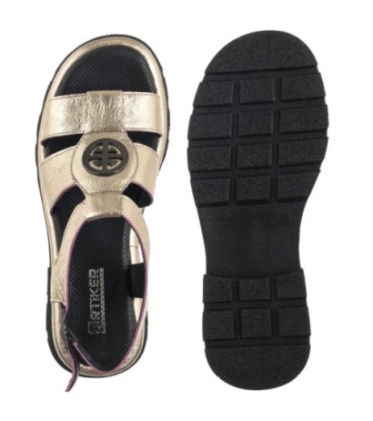 Artiker Złote 56C0689 (AR174-b) sandalai