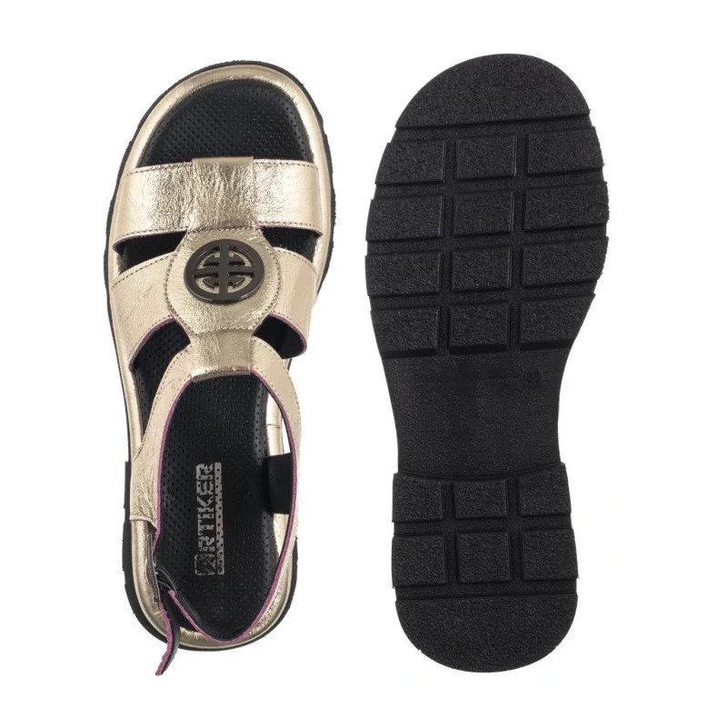 Artiker Złote 56C0689 (AR174-b) sandalai