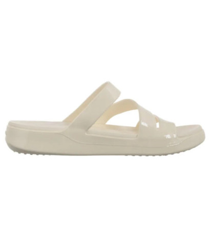 Crocs Getaway Patent Strappy Chalk 211296-0WV (CR395-a) Moteriški batai/šlepetės