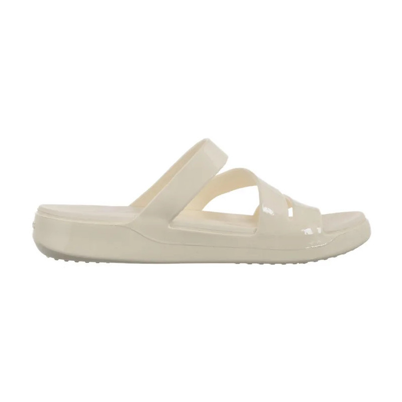 Crocs Getaway Patent Strappy Chalk 211296-0WV (CR395-a) Moteriški batai/šlepetės