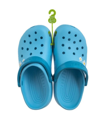 Crocs Classic Daisy Clog K Tinted Glass 211257-4WD (CR392-a) šlepetės
