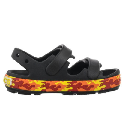 Crocs Crocband Cruiser Flames Sandal Kid's Black 211269-001 (CR394-a) sandalai