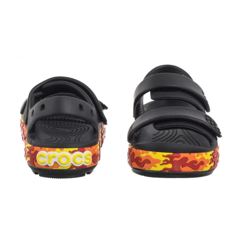 Crocs Crocband Cruiser Flames Sandal Kid's Black 211269-001 (CR394-a) sandalai