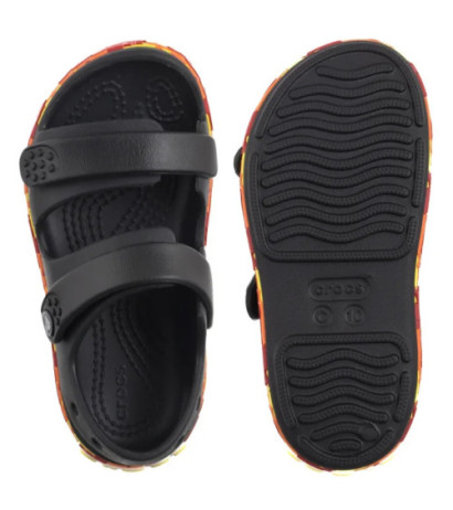 Crocs Crocband Cruiser Flames Sandal Kid's Black 211269-001 (CR394-a) sandalai