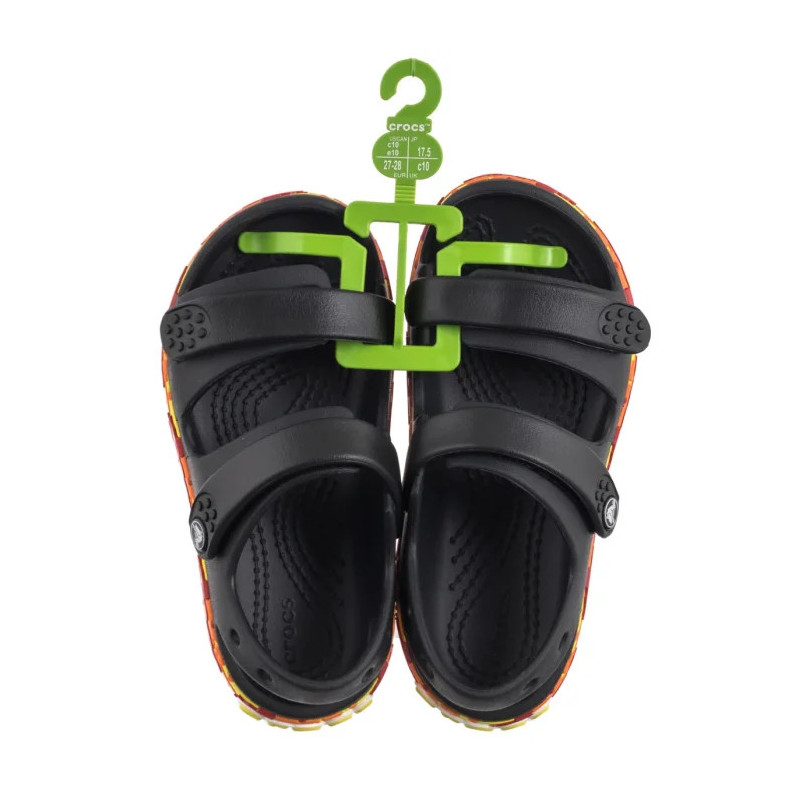 Crocs Crocband Cruiser Flames Sandal Kid's Black 211269-001 (CR394-a) sandalai
