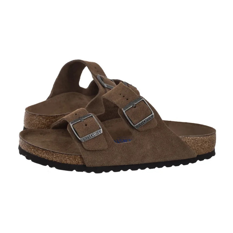 Birkenstock Arizona BS Soft Footbed Dark Tea Tonal FB 1030863 (BK323-a) šlepetės
