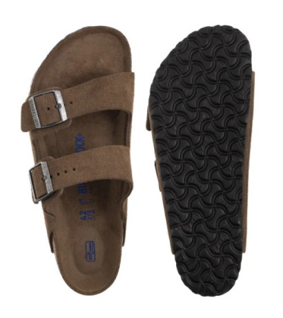 Birkenstock Arizona BS Soft Footbed Dark Tea Tonal FB 1030863 (BK323-a) šlepetės