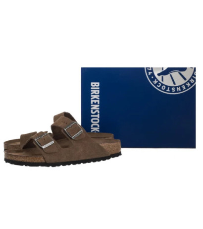 Birkenstock Arizona BS Soft Footbed Dark Tea Tonal FB 1030863 (BK323-a) šlepetės
