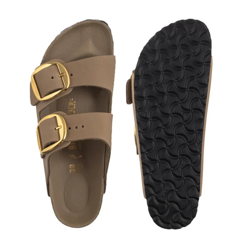 Birkenstock Arizona Big Buckle Tabacco Brown 1030395 (BK210-f) Moteriški batai/šlepetės