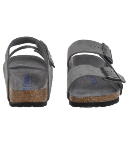 Birkenstock Arizona Bs Soft Footbed Basalt Gray Tonal FB 1030912 (BK322-a) Moteriški batai/šlepetės