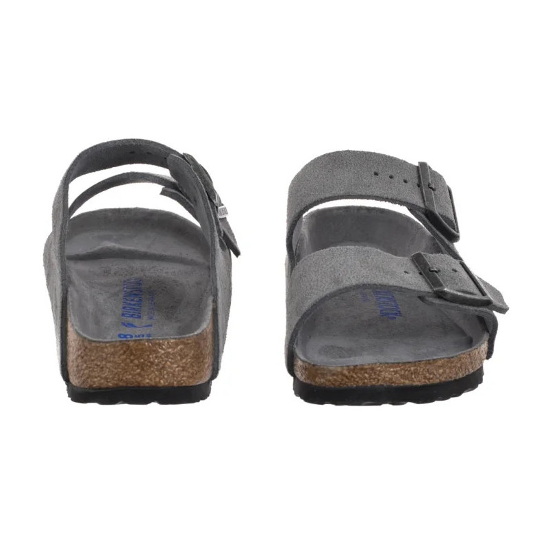 Birkenstock Arizona Bs Soft Footbed Basalt Gray Tonal FB 1030912 (BK322-a) Moteriški batai/šlepetės