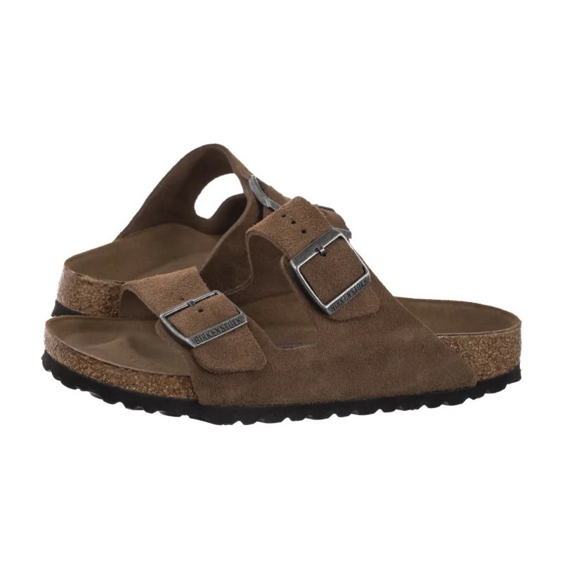 Birkenstock Arizona Bs Soft Footbed Dark Tea Tonal FB 1030865 (BK322-b) Moteriški batai/šlepetės