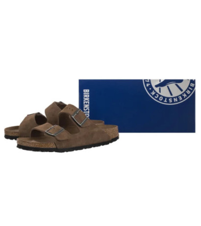 Birkenstock Arizona Bs Soft Footbed Dark Tea Tonal FB 1030865 (BK322-b) Moteriški batai/šlepetės