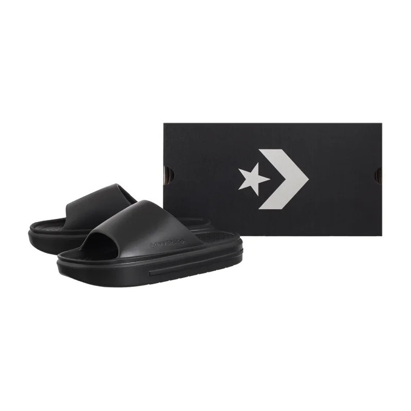 Converse Essential Slide Slip Black A12174C (CO795-a) Moteriški batai/šlepetės