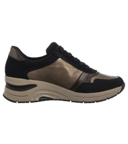 Rieker Czarne/Złote N9301-91 Beige Combination (RI277-a) batai