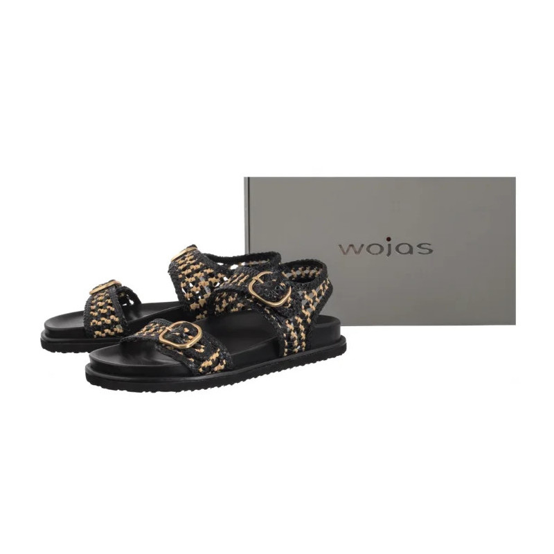 Wojas Czarne 76242-80 (WO317-b) sandalai