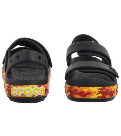Crocs Crocband Cruiser Flames Sandal Kid's Black 211268-001 (CR397-a) sandalai