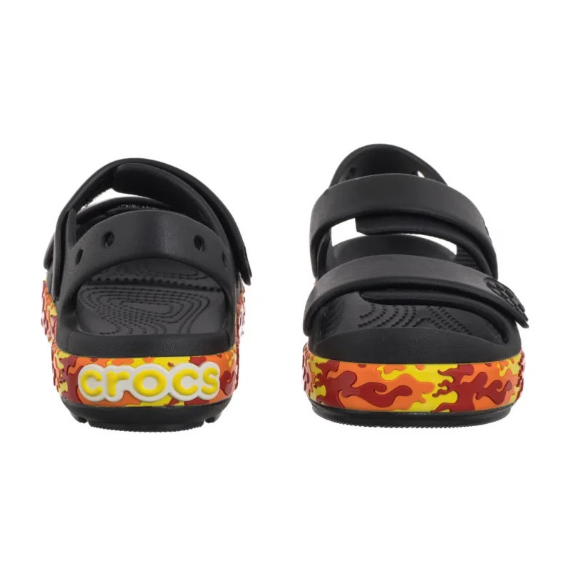 Crocs Crocband Cruiser Flames Sandal Kid's Black 211268-001 (CR397-a) sandalai