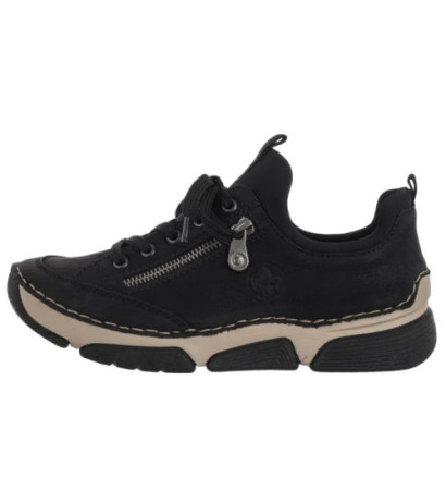 Rieker Czarne 45973-00 Black (RI186-b) batai