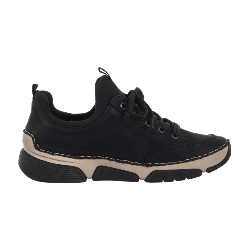 Rieker Czarne 45973-00 Black (RI186-b) batai