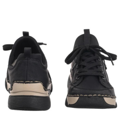 Rieker Czarne 45973-00 Black (RI186-b) batai