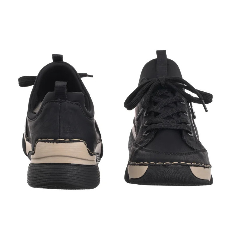 Rieker Czarne 45973-00 Black (RI186-b) batai