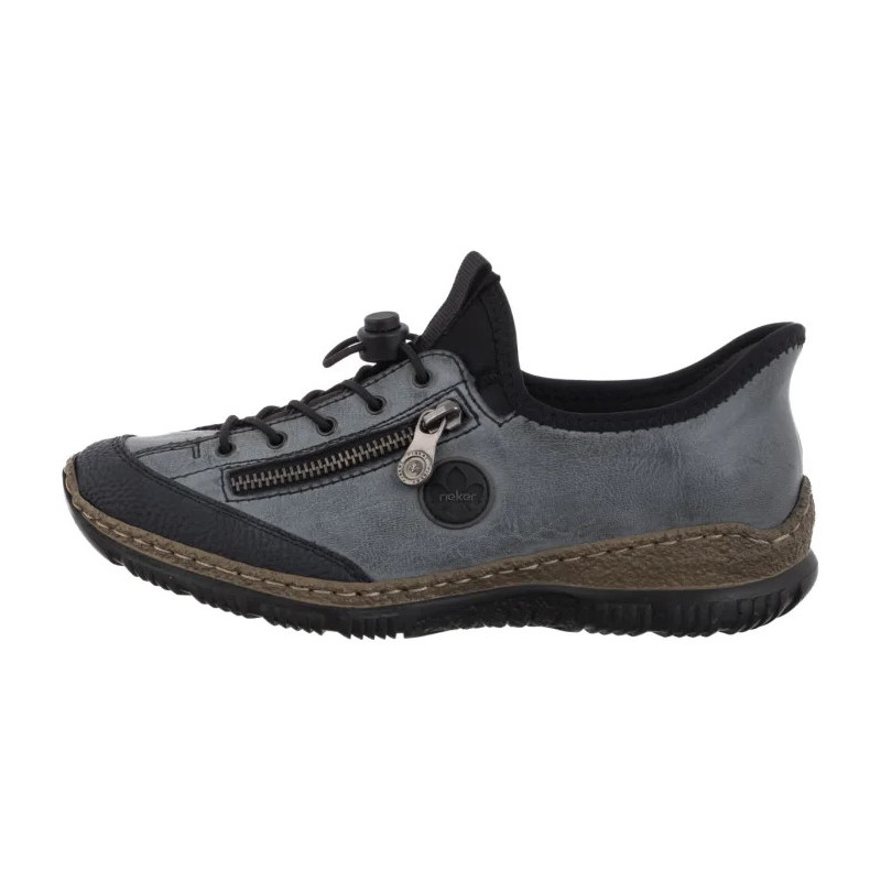 Rieker Niebieskie N3267-14 Blue (RI187-b) batai